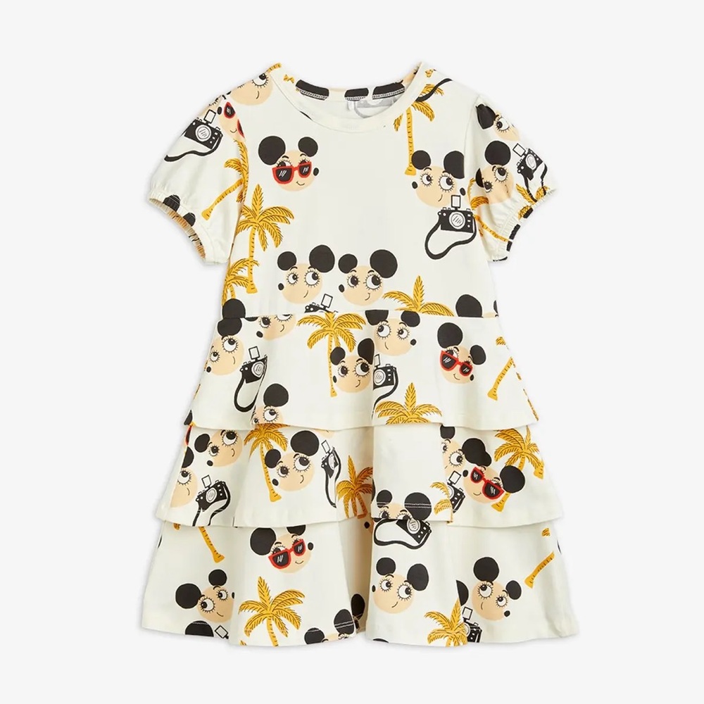 NWT RITZRATZ AOP DRESS 80/86 (9-18M)